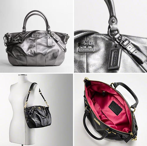 coachbag1 coach madison sophia satchel silver handbag purse
