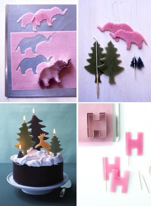 make your own birthday candles Martha Stewart