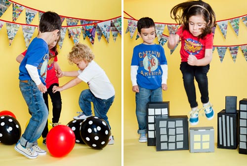games2 Superhero Birthday Party