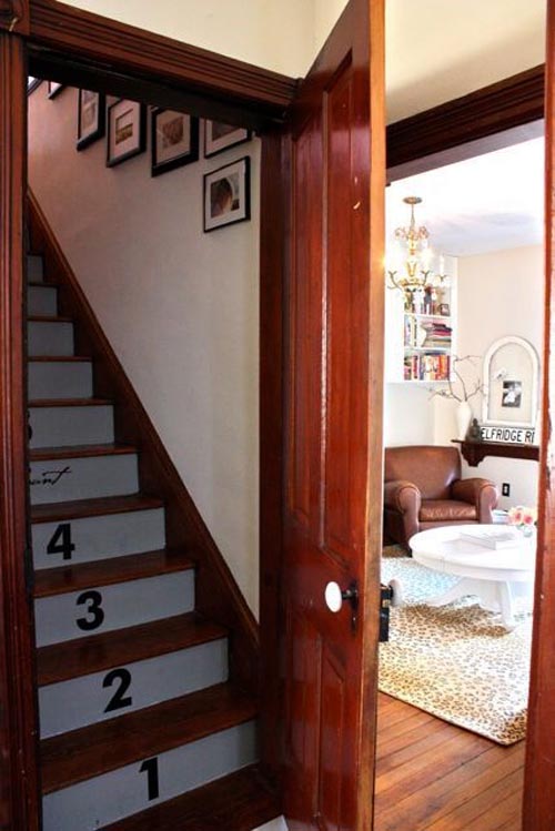 angelique numbered stairs
