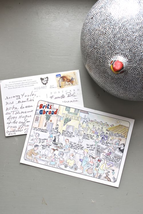 Postcards and France