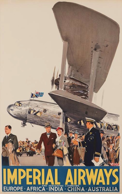 Vintage Airline Poster 11
