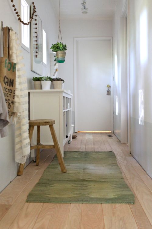 The Treehouse: Hallway Turned Mudroom — Make it Happen for Under $300!