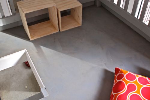 Diy Concrete Floor Cheap Home Diys Design Mom